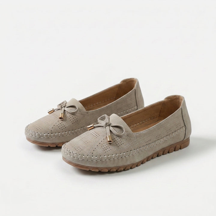Polly | Soft Suede-Look Loafers