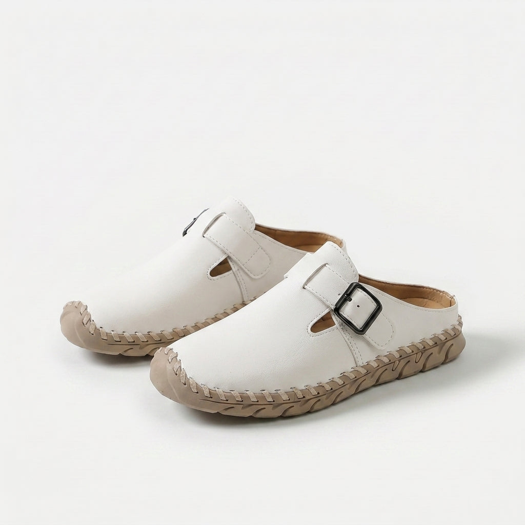 Violet | Buckle Comfort Clogs