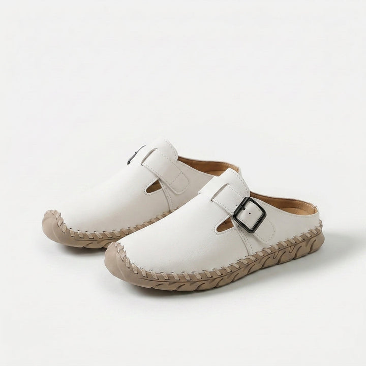 Violet | Buckle Comfort Clogs