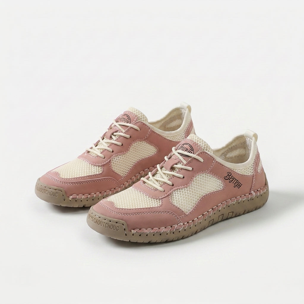 Nita | Breathable Lace-Up Sneakers