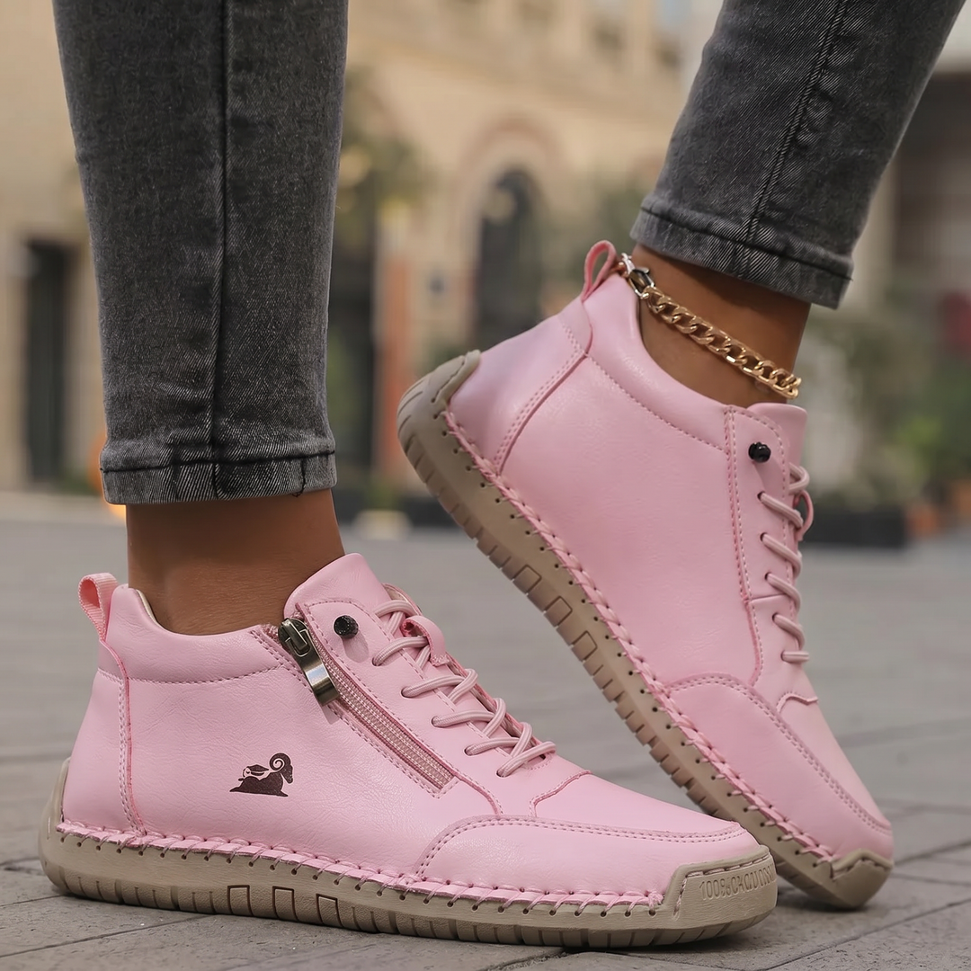 Opal | Wide-Fit Side-Zip Sneakers
