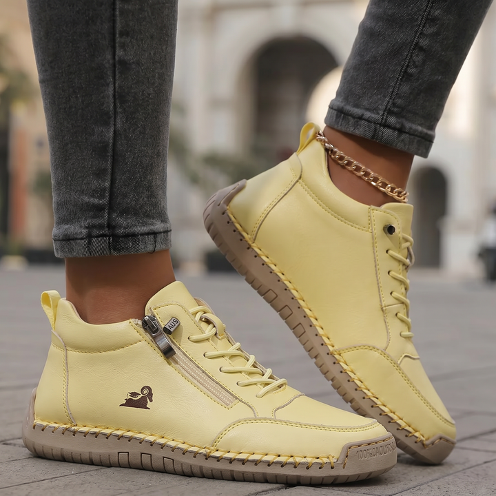 Opal | Wide-Fit Side-Zip Sneakers